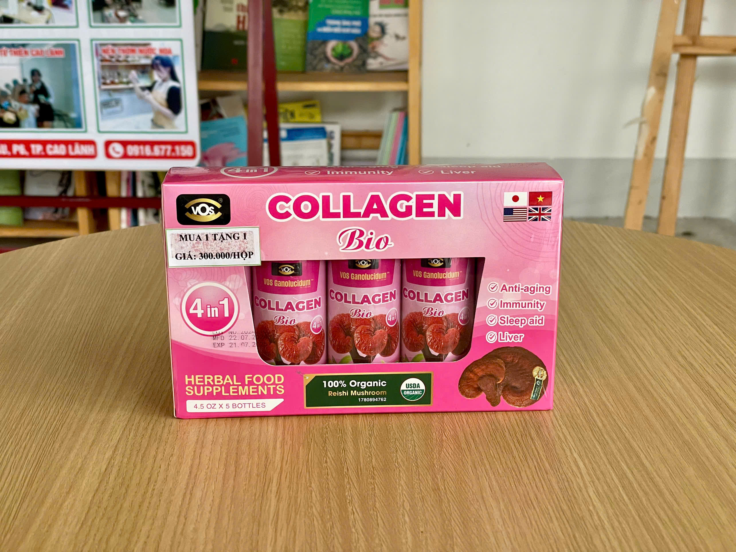 Giới thiệu về COLLAGEN BIO –HERBAL FOOD SUPPLEMENTS